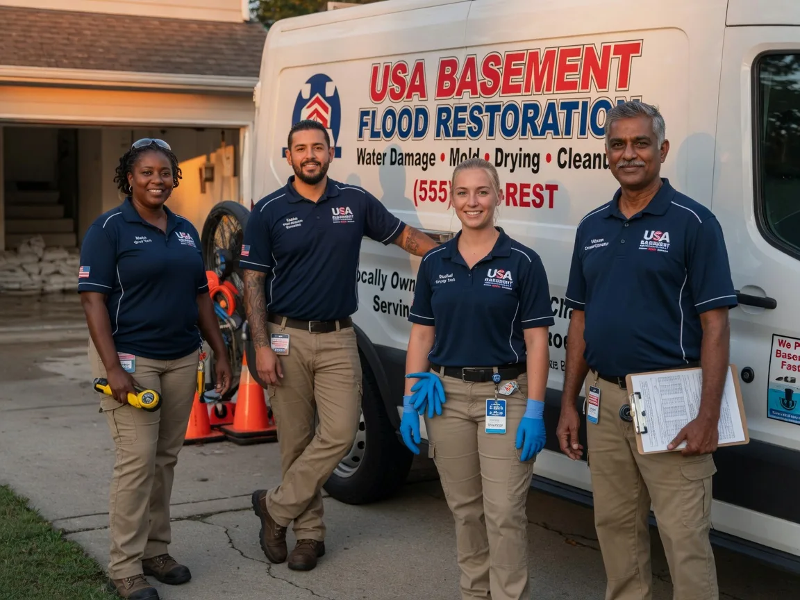 Basement Flood Cleanup company in Camden, IN
